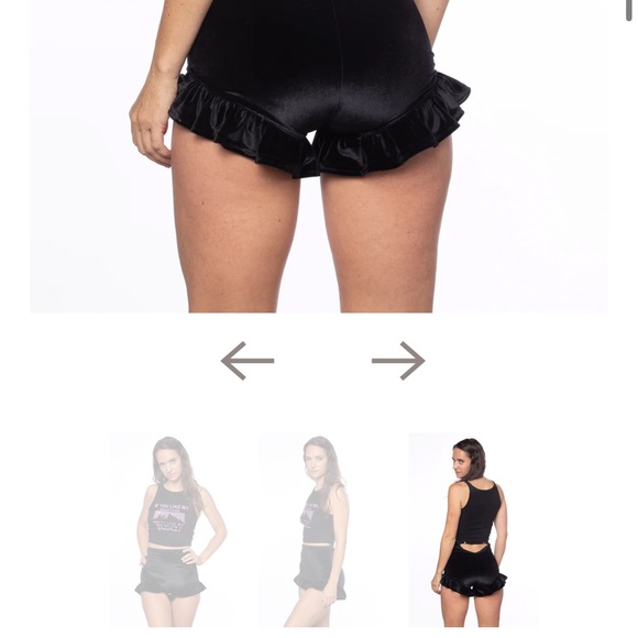 Solstice Intimates Mamba Ruffle Shorts - Picture 3 of 4